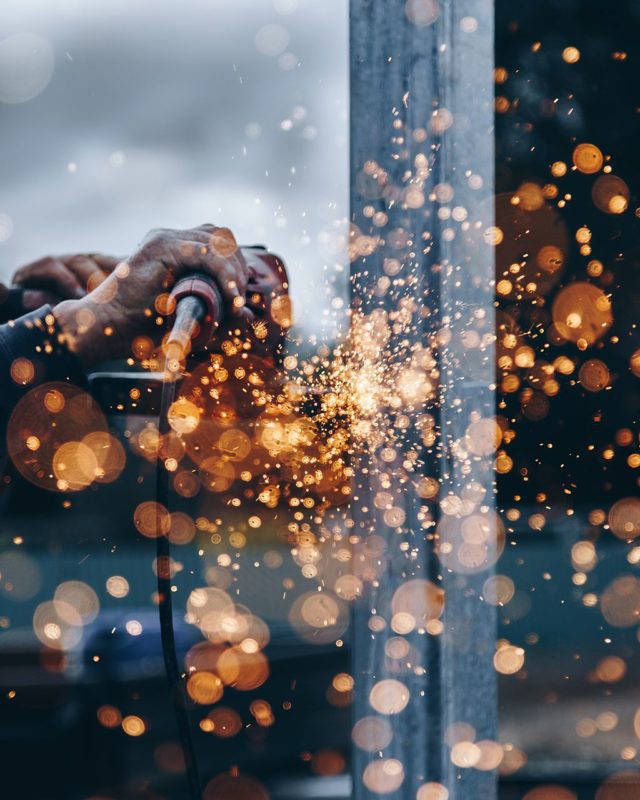 On-Site Structural Steel Welding Project